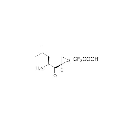 (S)-2-氨基-4-甲基-1-((R)-2-甲基環氧乙烷-2-基)-1-戊酮三氟乙酸鹽