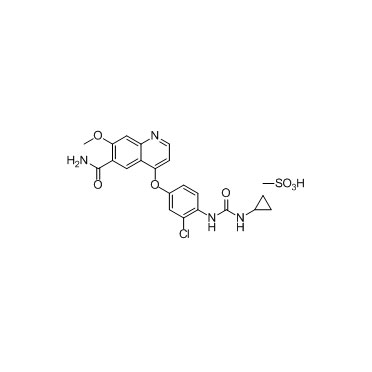 樂法替尼甲磺酸鹽