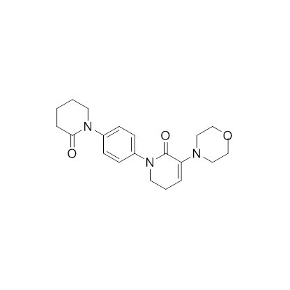 5,6-二氫-3-(4-嗎(ma)啉基)-1-[4-(2-氧代-1-哌啶基)苯基]-2(1H)-吡啶酮