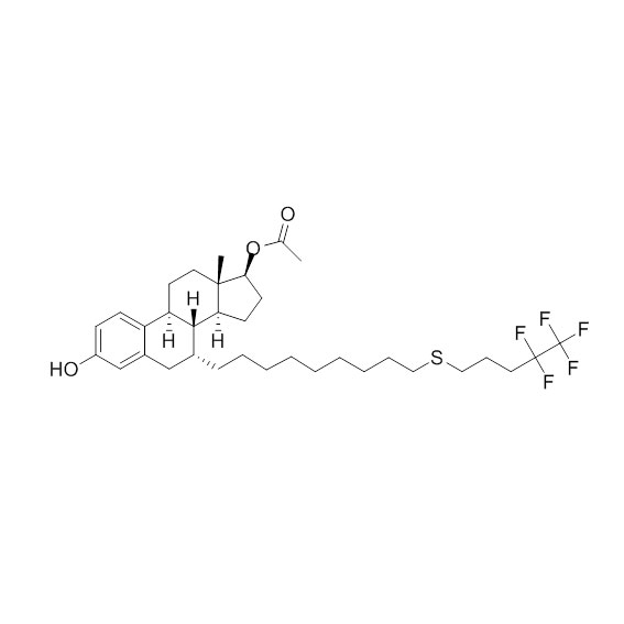 (7A,17B)- 7-[9-[(4,4,5,5,5-五氟戊基)硫]壬基]雌甾-1,3,5(10)-三烯-3,17-二醇 17-醋酸酯