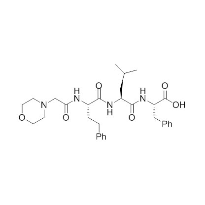 2-((S)-4-甲基-2-((S)-2-(2-嗎(ma)啉代乙酰氨基)-4-苯基丁酰胺基)戊酰氨基)-3-(S)-苯基丙酸